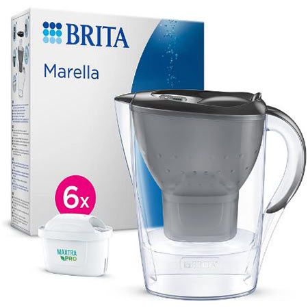 Brita Marella Wasserfilter Kanne inkl. 6X MAxtra Pro Kartuschen für 35,99€ (statt 44€)