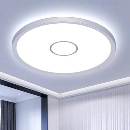 kuwork LED Deckenleuchte, 30cm, 6.500K für 10,79€ (statt 27€)