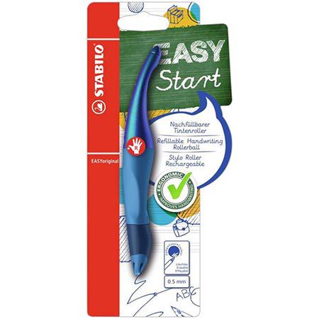 Stabilo Easy Original Holograph Tintenroller, blau für 6,69€ (statt 10€)