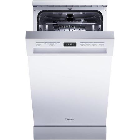 Midea SF 5.45NW10C Geschirrspüler, 45cm, Freistehend & Unterbaufähig für 381,65€ (statt 459€)