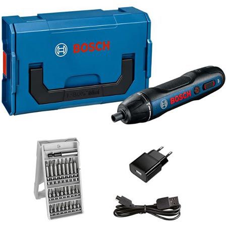 Bosch Professional GO Akkuschrauber, inkl. 25 tlg. Bit Set für 46,99€ (statt 63€)