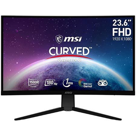 MSI G2422C 23,6″ FHD Curved Gaming Monitor, 180Hz/1ms für 100€ (statt 148€)