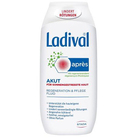 🌞 Ladival Akut Après Beruhigungs Fluid Sun Lotion, 200ml ab 12,64€ (statt 17€)