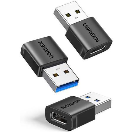 3er Pack UGREEN USB C auf USB Adapter mit bis 10 Gbps für 5,99€ (statt 9€)