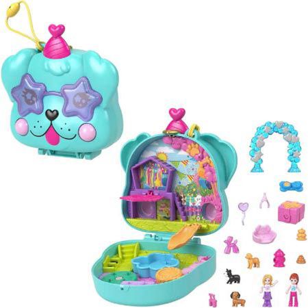 Polly Pocket Hunde Party Schatulle, Spielset für 9,99€ (statt 18€)