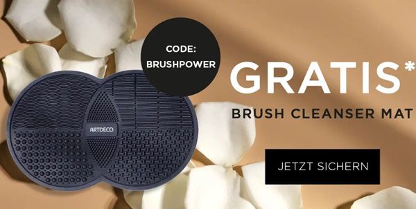 ARTDECO: ab 25€ Bestellwert eine Brush Cleanser Mat gratis dazu