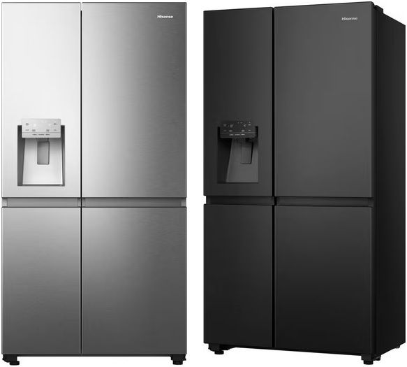 ❄️HISENSE RS818N4TIC Kühl & Gefrierschrank  221kWh, Eiswürfel für 1.093€ (statt 1.249€)