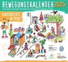 Gratis: Bewegungskalender für 2025 der Deutschen Sportjugend