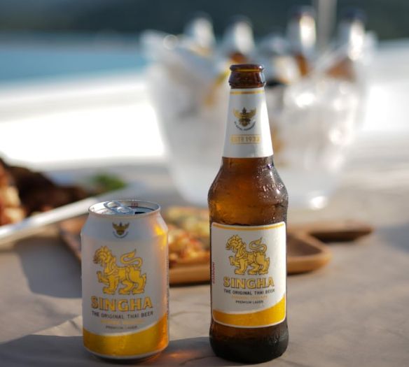 Singha Thailändisches Premium Lagerbier   24 x 0,33L ab 23,55€ (statt 33€)