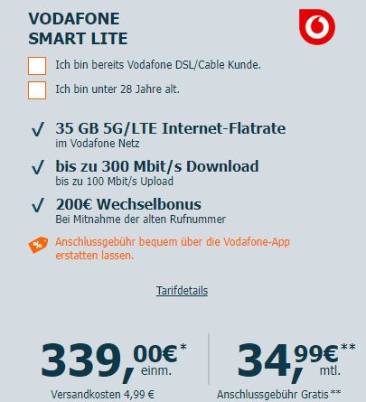 🍏 Apple iPhone 15 Pro für 339€ + Vodafone 35GB 5G für 34,99€ mtl. + 200€ Bonus