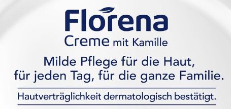 Florena Creme Bio Kamille   150ml ab 0,86€ (statt 1,50€)