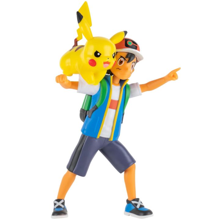 ⚡ Pokémon PKW2473   Battle Feature Figur mit Pikachu für 9,99€ (statt 15€)