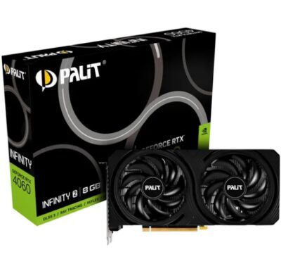 Palit GeForce RTX 4060 Infinity 2 mit 8GB Grafikspeicher für 269,50€ (statt 298€)