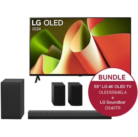 😍 LG OLED55B49LA 55″ OLED 4K Smart-TV + 400W Soundbar DS40TR für 1.033,56€ (statt 1.398€)