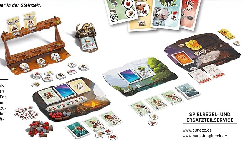 Hans im Glück Paleo Grundspiel für 2   4 Spieler, bis 60 Minuten Spieldauer für 23,40€ (statt 33€)