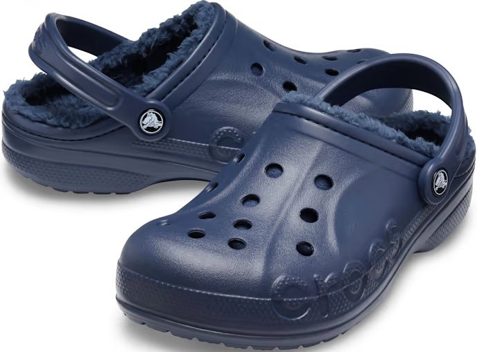 Crocs Unisex Baya Lined Clog in Blau für 30€ (statt 49€)