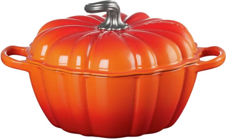 🎃 Le Creuset Kürbisbräter (3,7L & 24cm) in Ofenrot für 219€ (statt 298€)