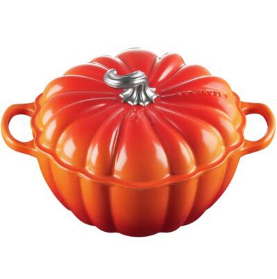 🎃 Le Creuset Kürbisbräter (3,7L & 24cm) in Ofenrot für 199€ (statt 325€)