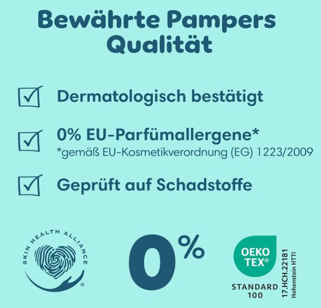 👶 174er Pack Pampers Baby Windeln Größe 4 mit Premium Protection ab 30€ (statt 53€)