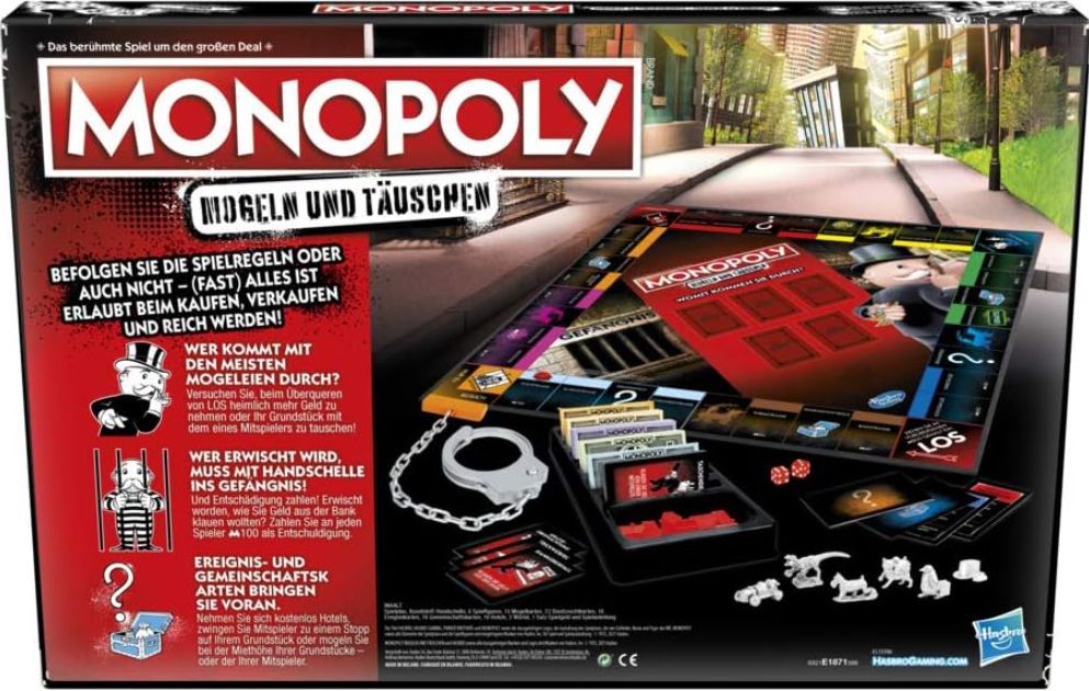 Monopoly Variante Mogeln & Täuschen für 26,59€ (statt 33€)