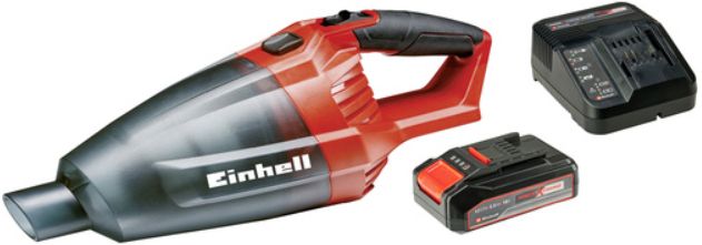 Einhell TE VC 18 Li Solo Handstaubsauger + 2,5Ah Akku Starter Kit für 45,99€ (statt 68€)