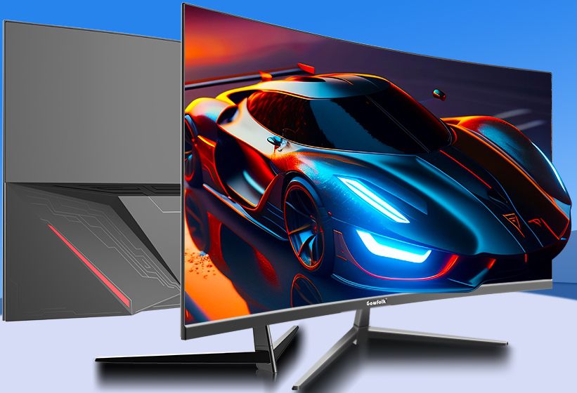 Gawfolk 32 Zoll Curved Monitor mit 75Hz, Rahmenlos & Eye Care für 130€ (statt 180€)