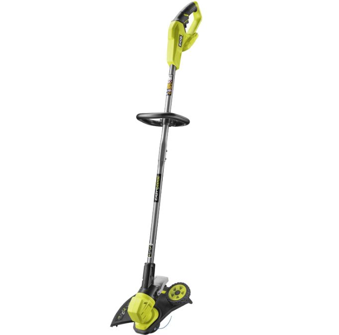 Ryobi 18 V ONE+ Akku Rasentrimmer mit Radführung   ohne Akku für 99,89€ (statt 118€)