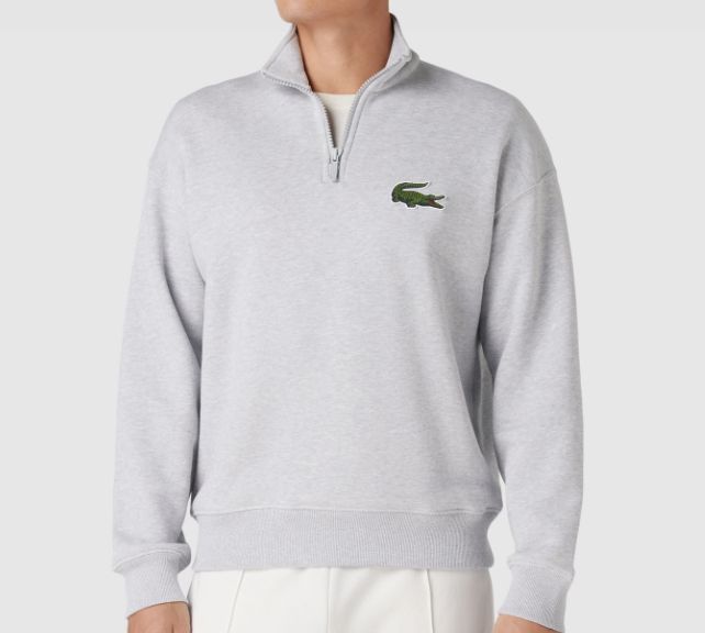 Lacoste Sweatshirt mit Stehkragen und Reißverschluss für 99,99€ (statt 160€)