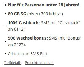 Junge Leute: Telekom Mobil M Young mit 40GB & 5G für 19,95€ mtl. + 450€ Boni