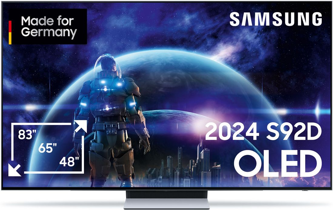 Samsung GQ48S92D 48 OLED TV für 1.260€ (statt 1.298€) + 150€ Cashback & Media Paket