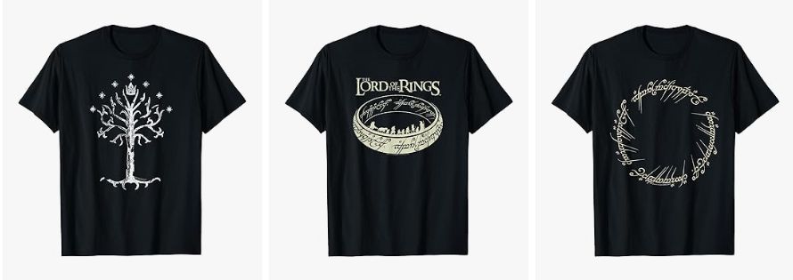 🧙‍♂️ The Lord of the Rings T Shirts ab 15€ (statt 20€)