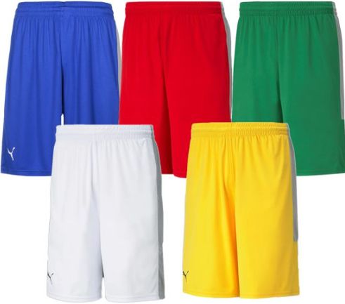 PUMA Basketball Game Herren Shorts mit Mesh Einsätzen für 13,98€ (statt 19€)