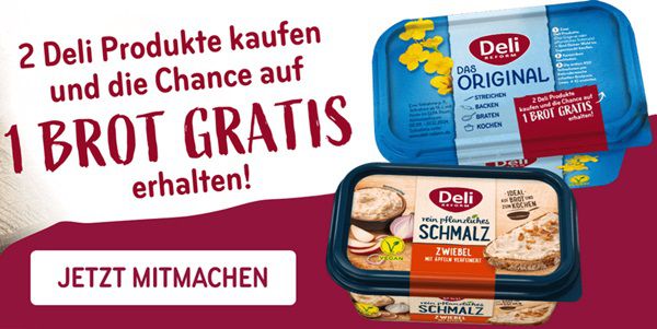 Beim Kauf von Deli Reform euer Lieblingsbrot gratis dazu