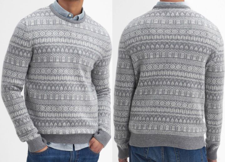 Barbour Stonebeck Fair Isle Pullover aus 100% Wolle für 140€ (statt 174€)