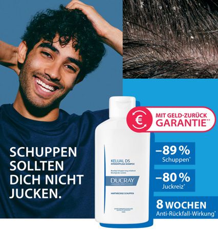 Ducray Kelual DS Shampoo kostenlos ausprobieren