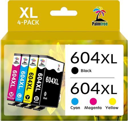 Palmtree 604 XL Patronen Kompatibel mit Epson 604 Patronen für 4,94€ (statt 14€)