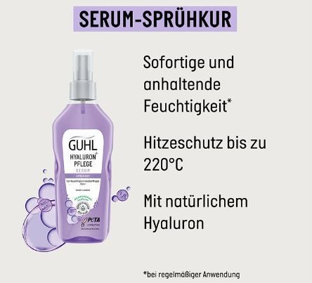 Guhl Hyaluron+ Pflege Serum Sprühkur, 150 ml ab 2,54€ (statt 5€)