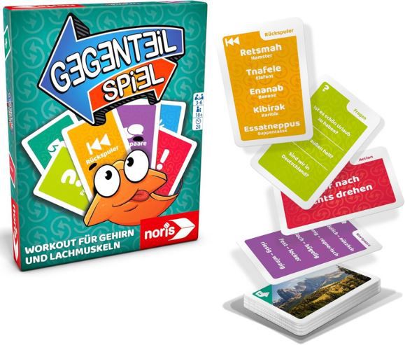 Noris Gegenteil Spiel, Karten Partyspiel für 6,39€ (statt 10€)