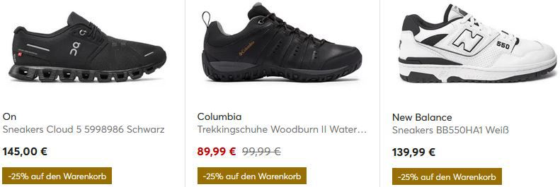 🔥eSchuhe Singles Day mit 20% auf ALLES (Sneaker, Boots...)!   Timberland, Nike, New Balance u.v.m.