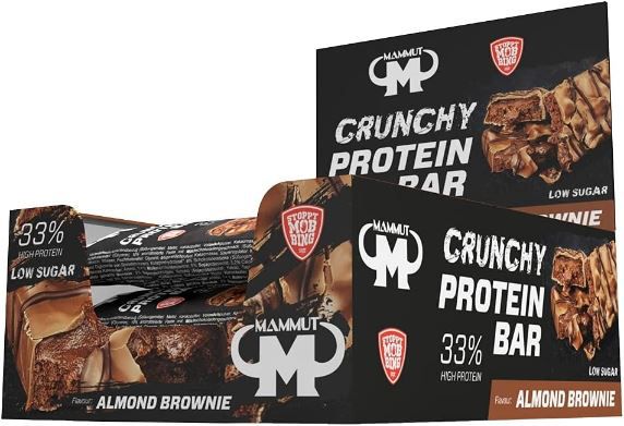 12er Pack Mammut Nutrition Crunchy Protein Bar ab 13,87€ (statt 24€)