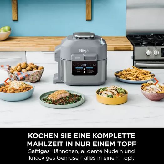 Ninja Speedi Rapid Cooking System & Heißluftfritteuse für 86,39€ (statt 125€)