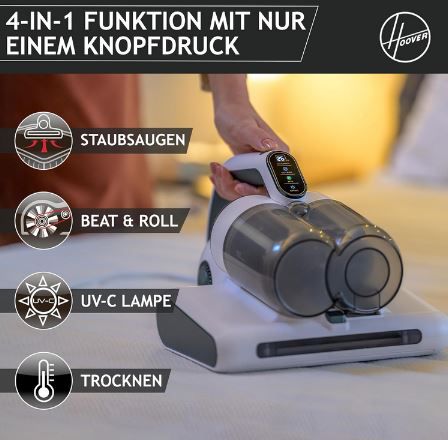 Hoover HMC510UV Milbensauger mit Staubsensor & UV Licht für 105€ (statt 120€)