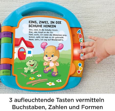 Fisher Price Lernspaß Liederbuch ab 6 Monate für 13,99€ (statt 22€)