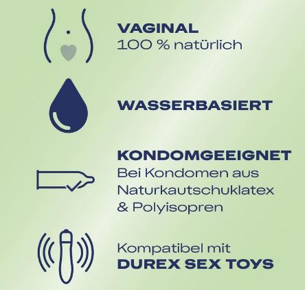 Durex Naturals Extra Sensitiv Gleitgel, 100 ml ab 6,29€ (statt 10€)