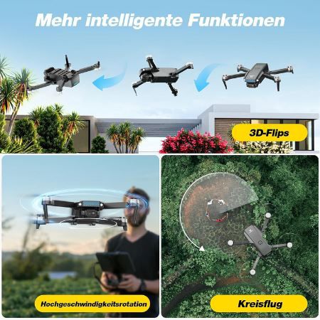 DEERC D20S Drohne mit 1080p Kamera & FPV für 48,99€ (statt 70€)