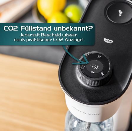 🫗 Grohe Blue Fizz Advanced Wassersprudler inkl. Flasche für 99,99€ (statt 129€)