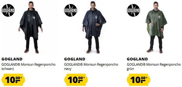 🧥 SportSpar: Alle Regenjacken nur 10€ zzgl. Versand   Ab 60€ VSK Frei + 5€ Gutschein