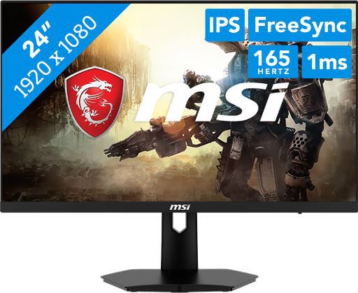 MSI G244F E2   24 FHD Gaming Monitor mit 180Hz & 1ms für 118€ (statt 130€)