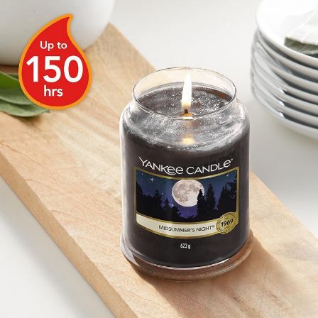 Yankee Candle Midsummers Night Duftkerze im Glas, 623g ab 22,79€ (statt 28€)