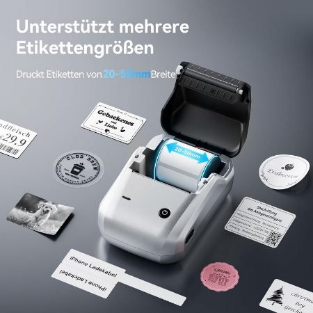 NIIMBOT B1 Großformat Etikettendrucker mit Bluetooth für 19,76€ (statt 33€)